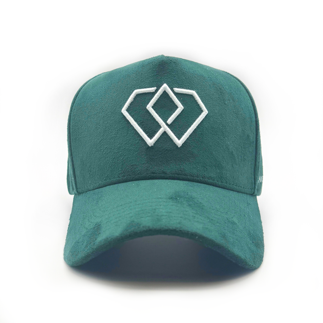 Stylish Green Suede Hat by Imperium
