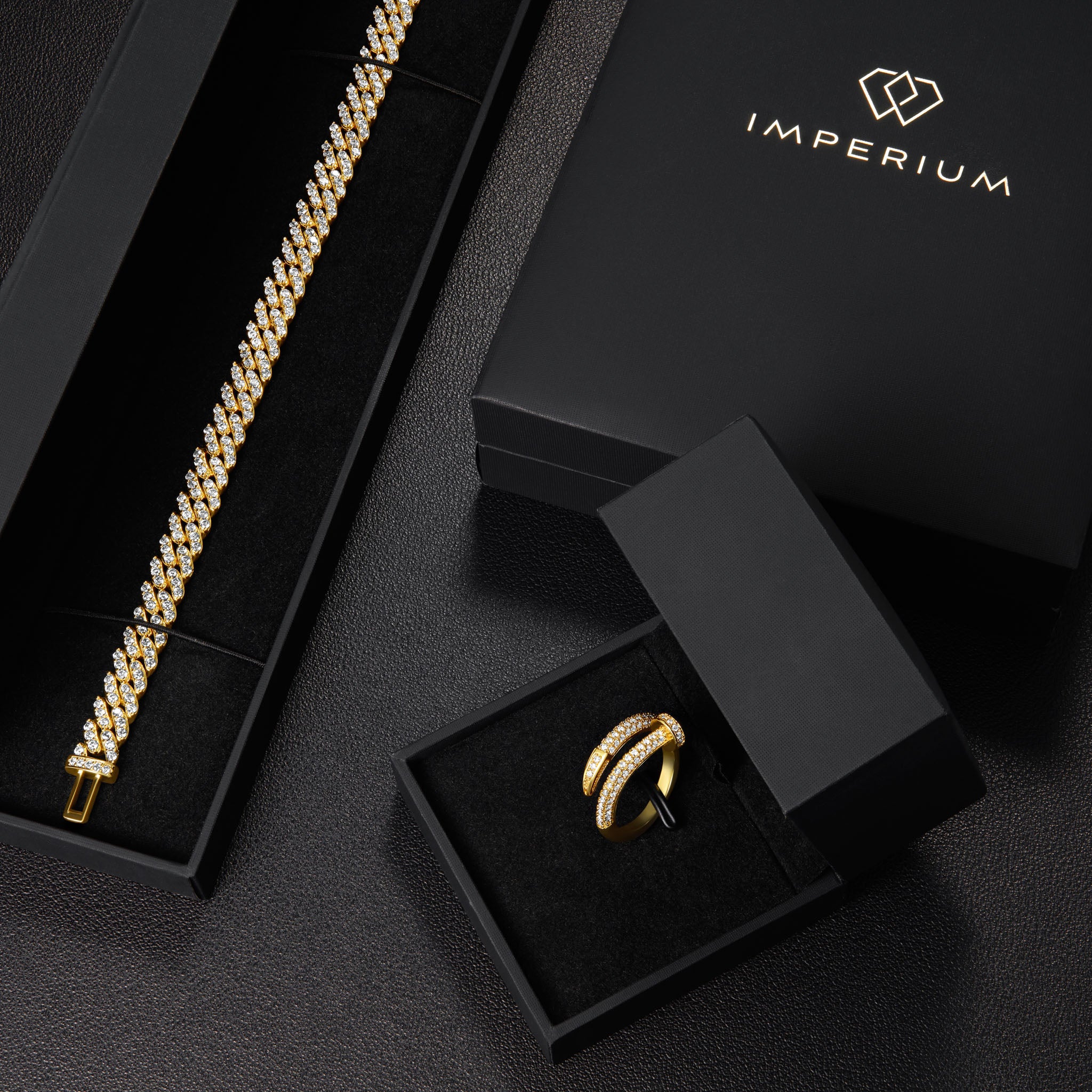 Elegant Gift Box with Travel Pouch Set