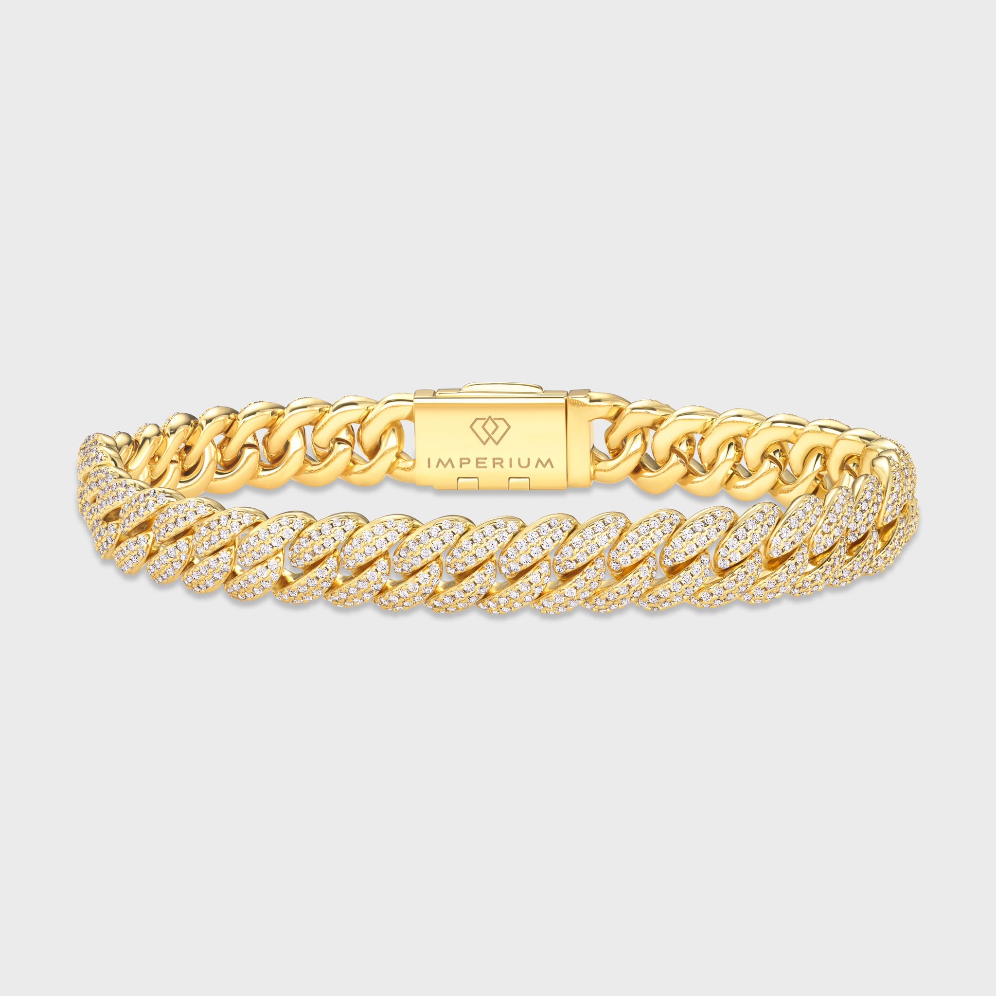 Gold Cuban Link Bracelet (10mm)