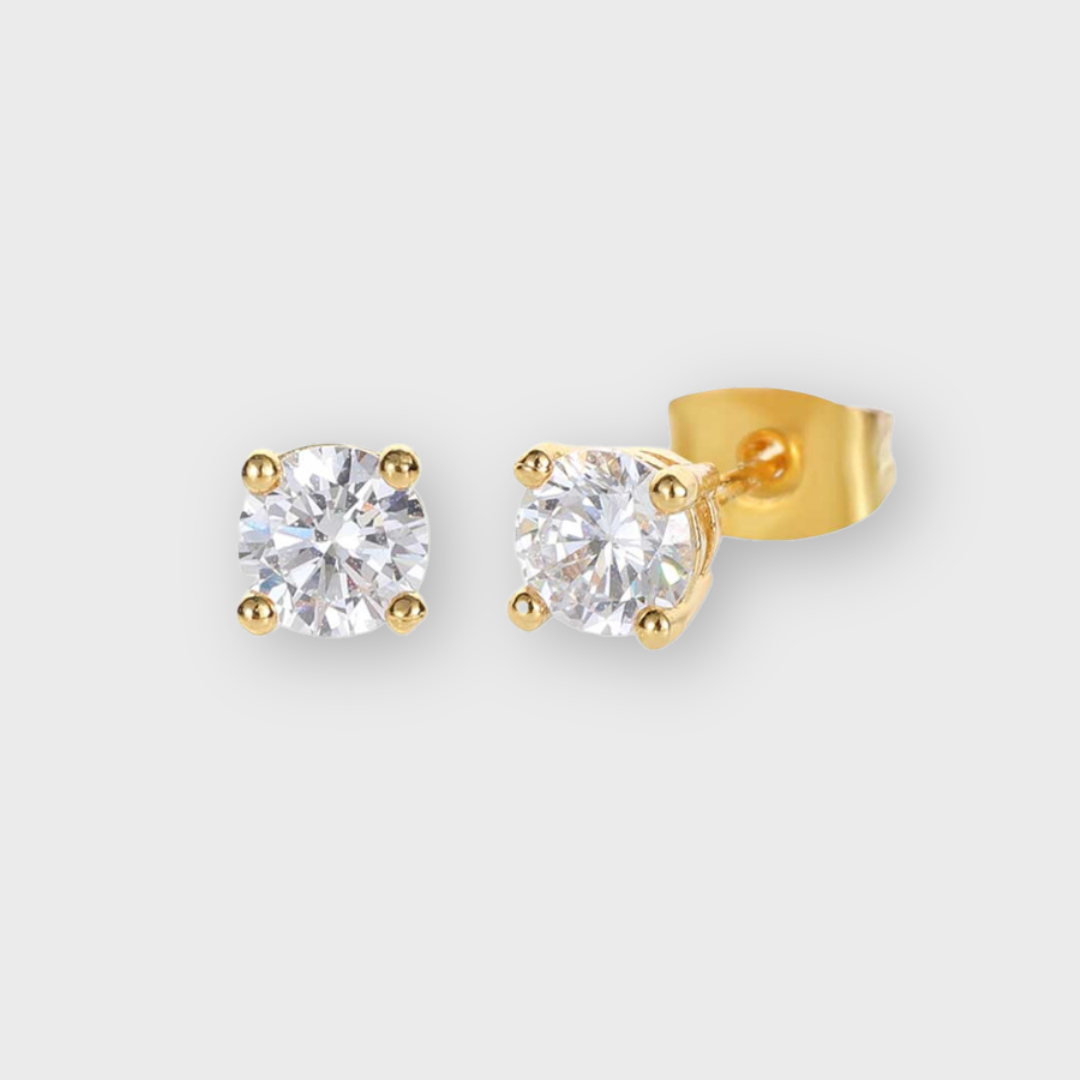 Gold Stud Earrings – Classic & Timeless