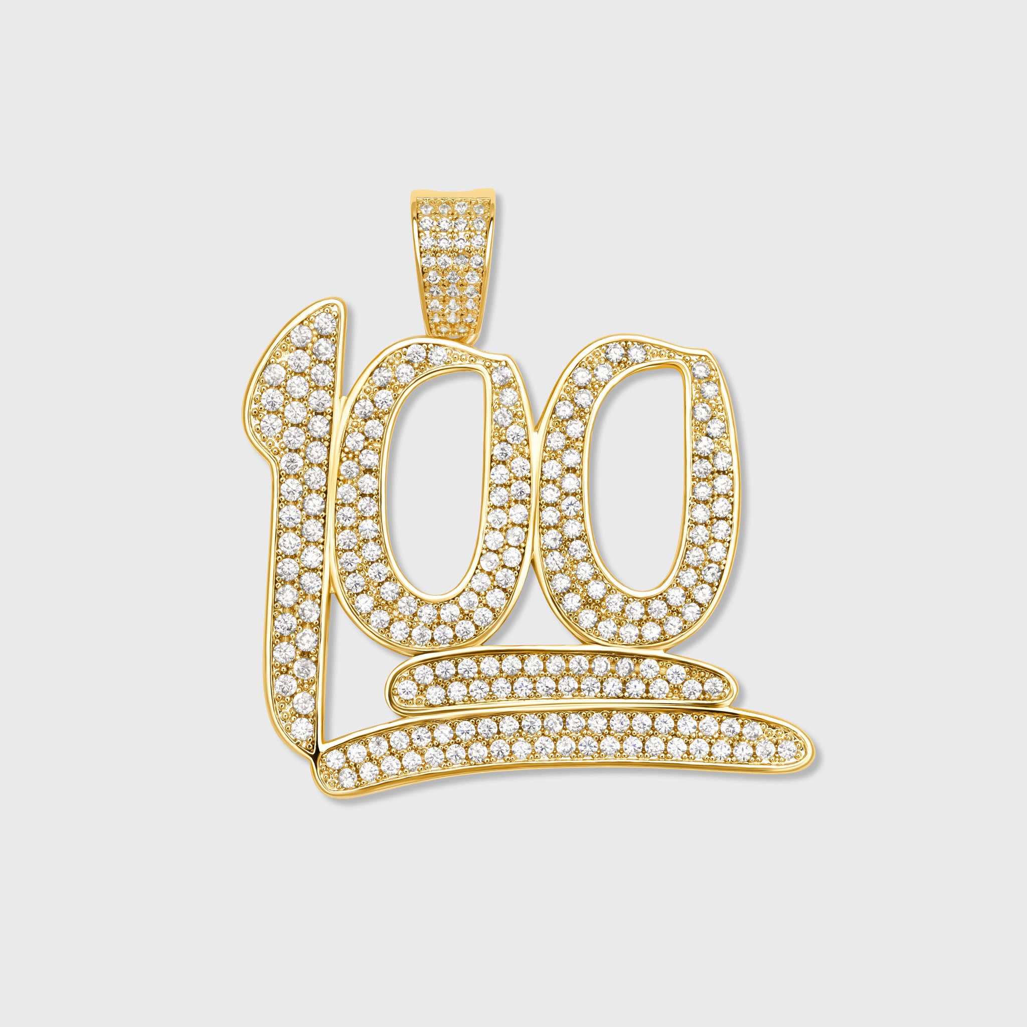 Gold Pendant Necklace – 100-Piece Set